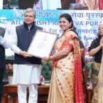 Ashwini Vaishnaw confers 69th Ati Vishisht Rail Seva Puraskar 2024.