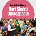 आज नारी शक्ति विकसित भारत के संकल्प में सक्रिय रूप से भाग ले रही है और विभिन्न क्षेत्रों में उदाहरण प्रस्तुत कर रही है: प्रधानमंत्री।