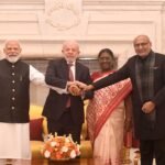 PRESIDENT OF INDIA HOSTS PRESIDENT OF BRAZIL