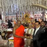 श्रीलंका में ऐतिहासिक प्रदर्शनी के बाद भगवान बुद्ध के पवित्र देवनीमोरी अवशेष भारत वापस लाए गए