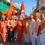 भीनमाल में रामनवमी पर भव्य शोभायात्रा, जगह-जगह हुआ स्वागत