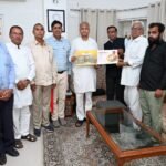 कांग्रेस ओबीसी विभाग के जिलाध्यक्ष सीएल गहलोत ने पूर्व मुख्यमंत्री अशोक गहलोत से की मुलाक़ात