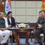 रक्षा मंत्री ने रक्षा सहयोग को और सुदृढ़ करने के उद्देश्य से बिश्केक में अपने किर्गिजस्तान, कज़ाखस्तान और बेलारूसी समकक्षों के साथ द्विपक्षीय बैठकें कीं