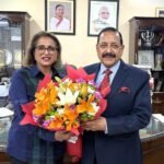 “International Diabetes Federation” President-elect calls on Union Minister Dr Jitendra Singh