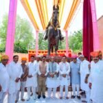 श्री राव दूदाजी का मूर्ति अनावरण समारोह,राव दूदाजी का जीवन शौर्य और पराक्रम का जीता-जागता उदाहरण  – केंद्रीय रक्षा मंत्री राजनाथ सिंह