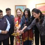 Painting Exhibition at Russian House, New Delhi supported by Investors Club Celebrates Art, Harmony, and India–Russia Cultural Collaboration