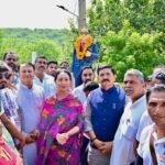 उपमुख्यमंत्री दीया कुमारी ने वडनगर-वाराणसी सेवा संकल्प यात्रियों का किया सम्मान,अंबेडकर पार्क में किया पौधारोपण