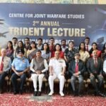 रक्षा राज्य मंत्री का संयुक्त युद्ध अध्ययन केंद्र के द्वितीय वार्षिक ट्राइडेंट व्याख्यान माला में विशेष संबोधन