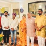 मारवाड़ राजपूत सभा के नव निर्वाचित अध्यक्ष रविंद्र सिंह राणावत ने महाराजा गज सिंह जी से लिया आशीर्वाद