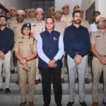 मुख्य सचिव ने भरतपुर दौरे के दौरान साइबर थाने का किया निरीक्षण